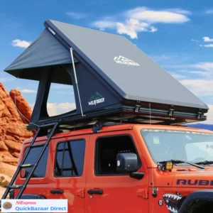 Rooftop Tent Hard Shell Suitable for Jeep SUV Truck Van,Camping for 2-3 Person